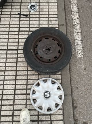 Llanta 15” SEAT/VW/Audi + Tapacubos