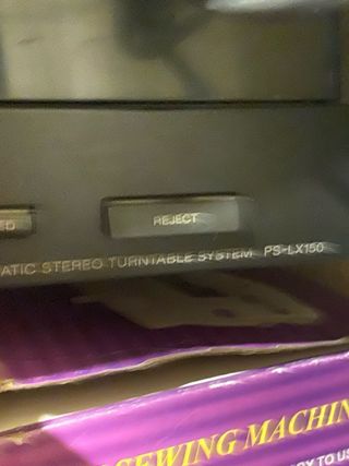 Giradischi Sony ps-lx150 Vinile Nero