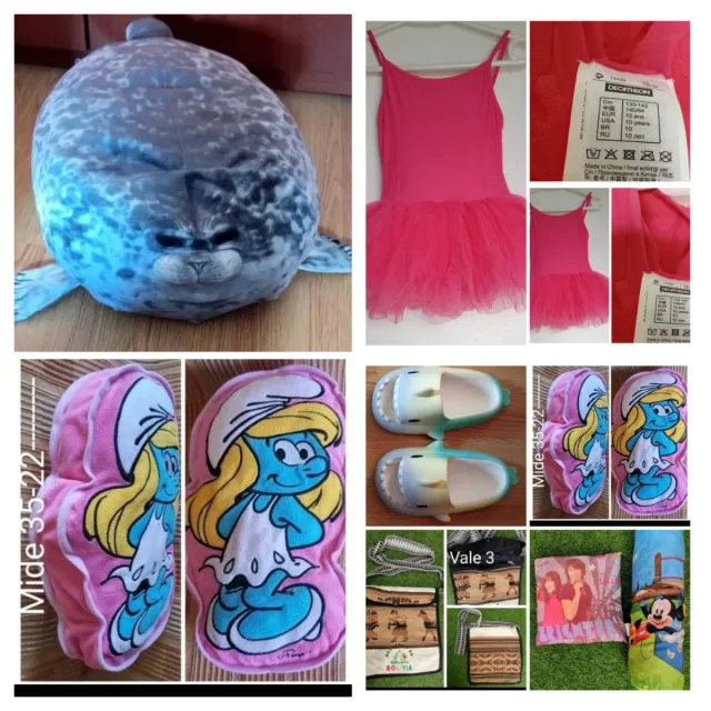 Cojín Disney Body Ballet Peluche Foca Zapatillas