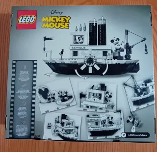 LEGO 21317 Steamboat Willie Disney Mickey Mouse