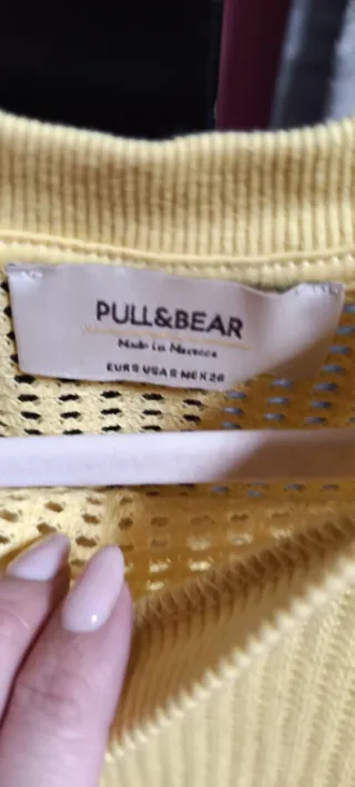 Jersey Corto Calado Amarillo