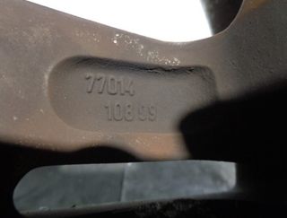 3737507 7701410809 llanta renault megane i scenic