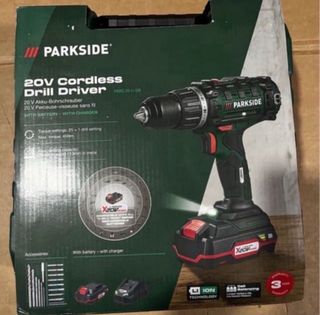 Atornillador Taladro 20v Parkside completo