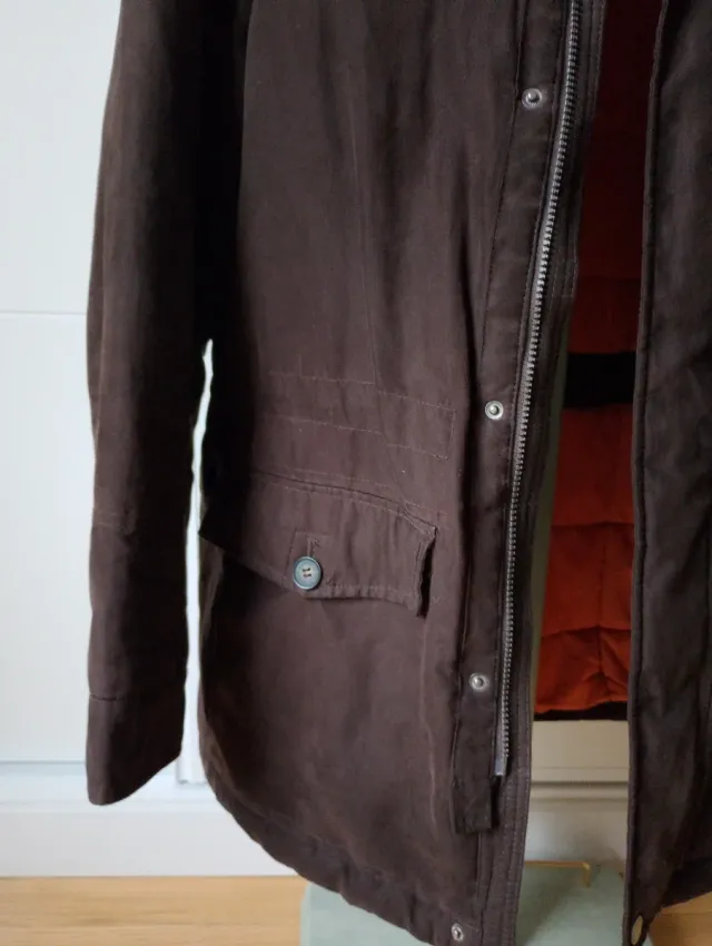 Chaquetón ante hombre marrón