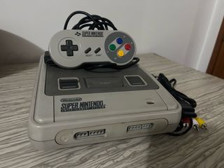 Consola Super Nintendo SNES + Mando