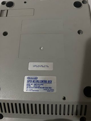 Consola Super Nintendo SNES + Mando