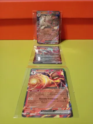 Lotto 146 carte Pokémon + scatola