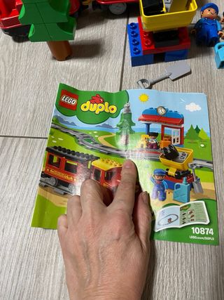 LEGO Duplo Treno 10874 + Pezzi 10882
