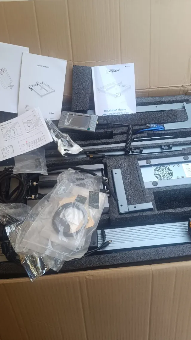 Maquina grabadora láser Atzr P10 Combo