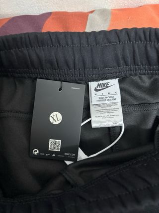 Chándal Negro Nike Básico Manga Ancha