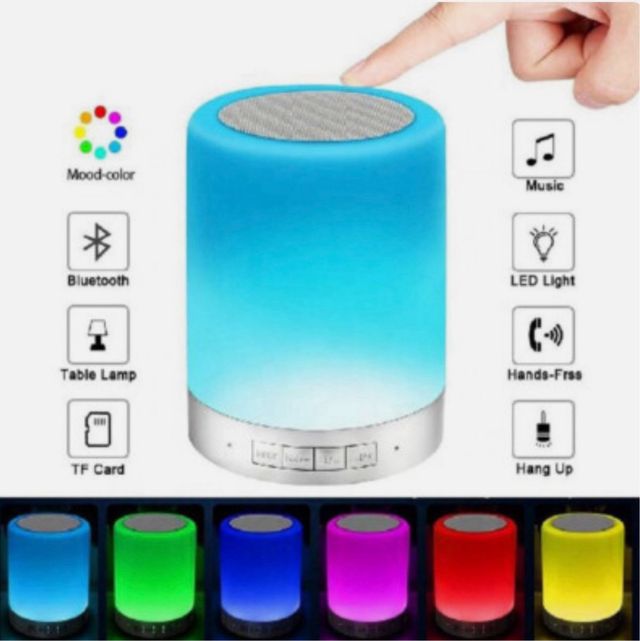 Altoparlante Lampada LED Bluetooth Multicolore