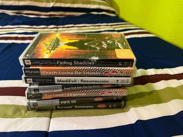 Lote 6 Juegos PSP UMD
