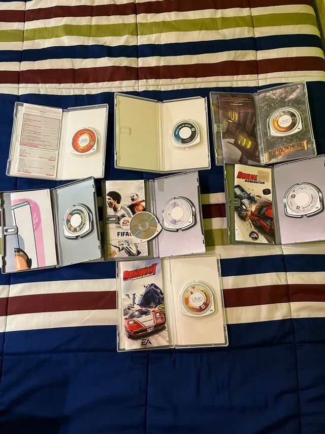 Lote 6 Juegos PSP UMD