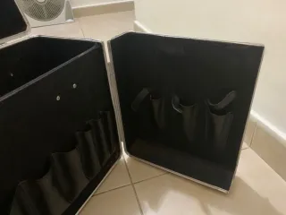 Maletín maquillaje/peluquería plata