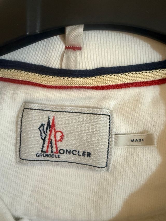 Felpa Moncler donna con stampa sciatrice