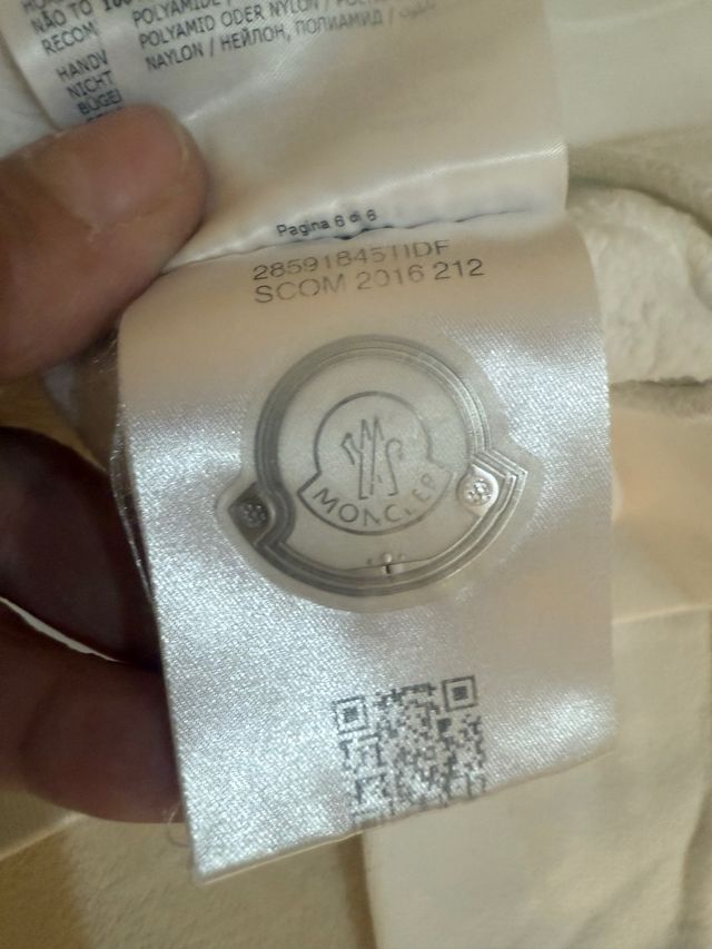 Felpa Moncler donna con stampa sciatrice