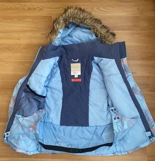 Chaqueta de esquí Roxy con capucha.Talla 12