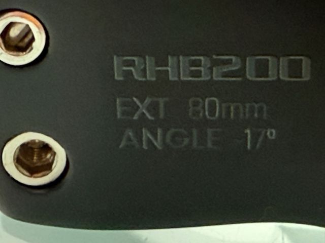 Manillar integrado TRIFOX RHB200 Carbono.