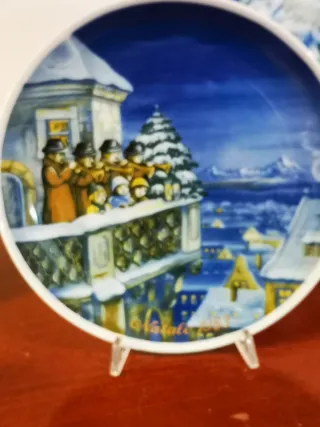 10 Piatti Royal Tettau Porcellana Natale