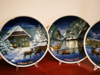 10 Piatti Royal Tettau Porcellana Natale