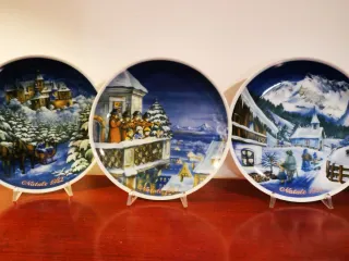 10 Piatti Royal Tettau Porcellana Natale