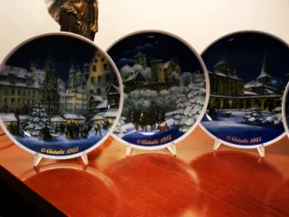 10 Piatti Royal Tettau Porcellana Natale