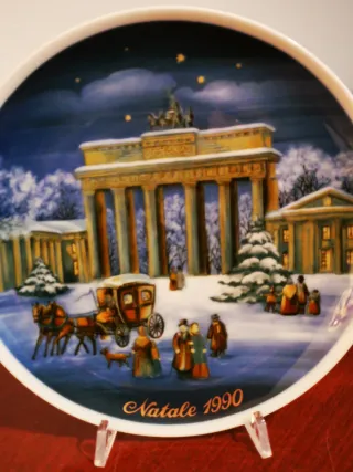 10 Piatti Royal Tettau Porcellana Natale