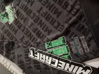 Sudadera Minecraft Gris