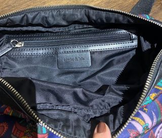 Bolso bandolera estampado multicolor