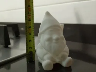 Gnomo bianco Stampa 3D Vasetto Decorativo