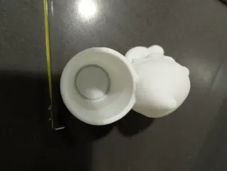 Gnomo bianco Stampa 3D Vasetto Decorativo