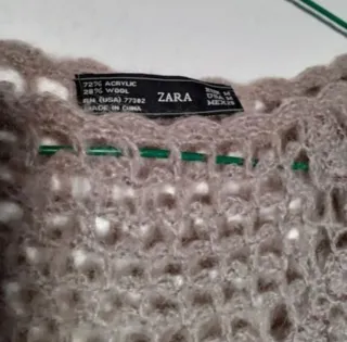 Jersey calado,  de Zara -  Talla 38