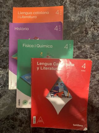 Pack libros 4º ESO