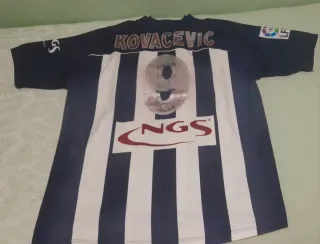 Camiseta usada por Darko Kovacevic en Mestalla