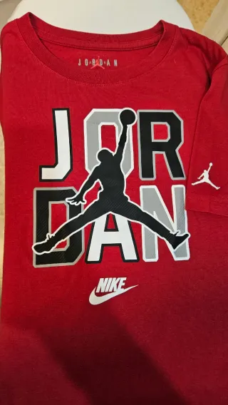 Camiseta Nike Jordan Niño Roja