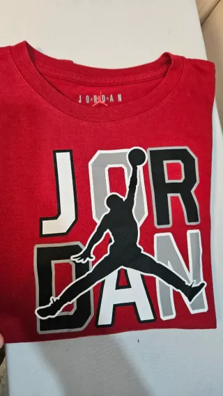 Camiseta Nike Jordan Niño Roja