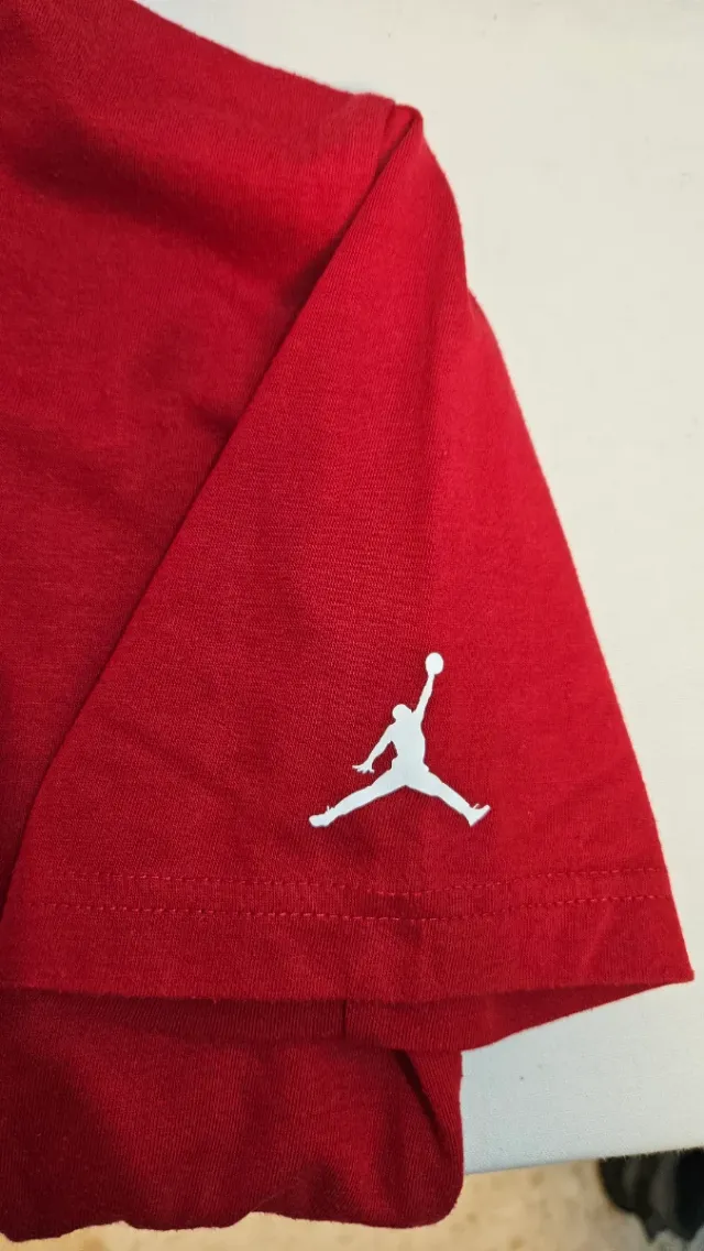 Camiseta Nike Jordan Niño Roja