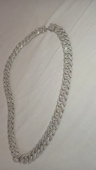 Collana Argento con Cristalli