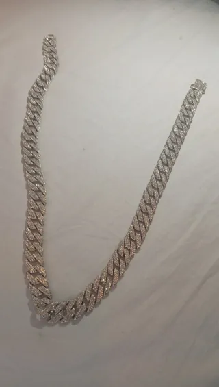 Collana Argento con Cristalli