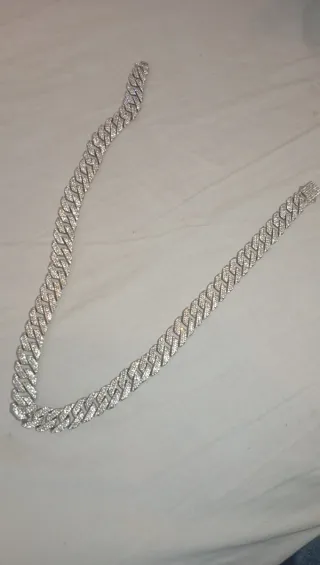 Collana Argento con Cristalli