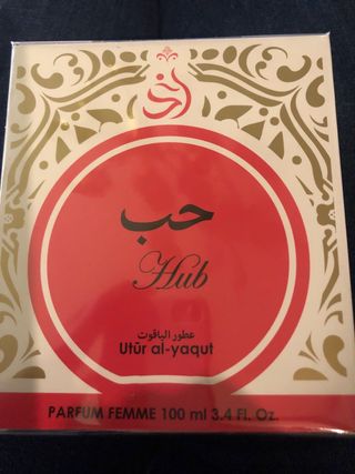 Perfume árabe Hub Utur al-yaqut 100ml nuevo