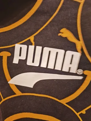 Sudadera Puma x Smiley Negra y Dorada