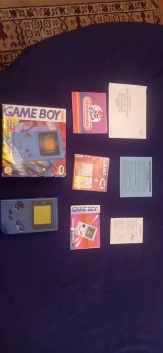 Nintendo Game Boy Classic Blu