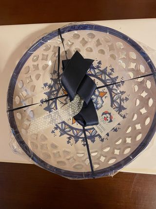 Portafrutta ceramica decorata