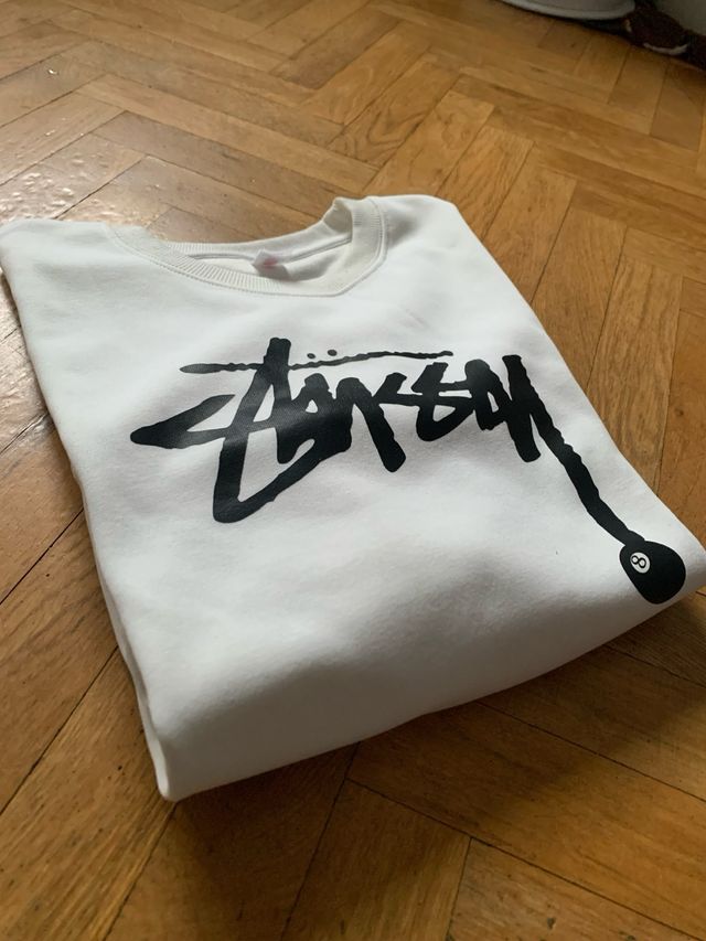 Sudadera Stussy Blanca