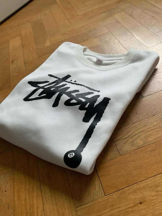 Sudadera Stussy Blanca