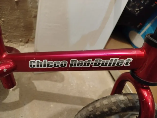 Bicicleta Chicco Red Bullet sin pedales