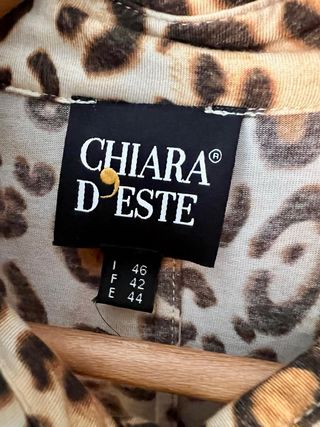Camisa Leopardo Chiara d’Este Talla XL
