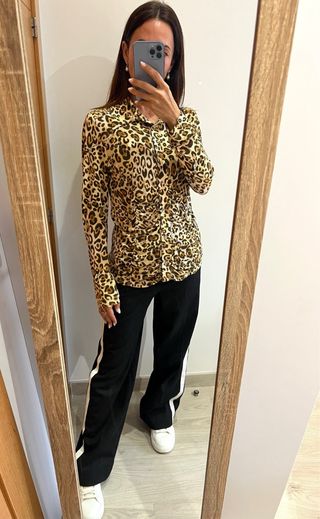 Camisa Leopardo Chiara d’Este Talla XL