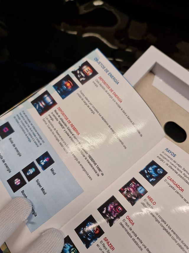 Manuale di Sostituzione Super Metroid PAL ESP